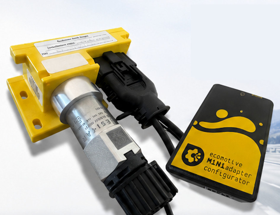 Ecomotive M1N1 Adapter mit Lesikar M172 Sensor, Konfigurator und EU-Zertifizierung